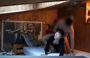 XXX یک جوجه با یک پسته زیبا کار می کند به عنوان یک